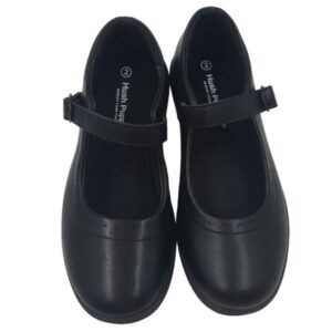 Hush Puppies Scala Mary Jane Buckle Black