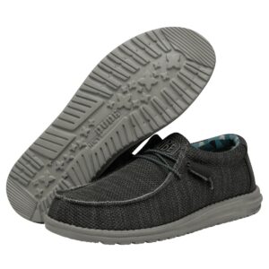 Hey Dude Wally Sox Charcoal