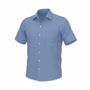 Blue S/S Shirt 44-46