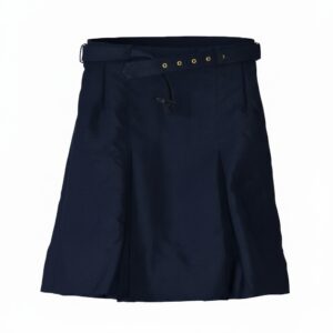 Navy Pleated Skirts 100-114