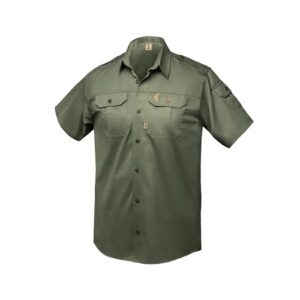 Boerboel Men's Kalahari Shirt S/S - Olive